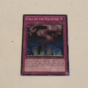 Yugioh Call of the Haunted Trap Card